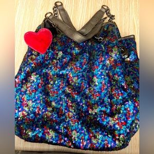 Betsey Johnson sequin bag